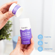 Deodorant Stick in Compostable Packaging