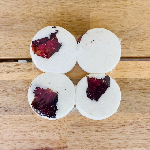 Lavender Shower Steamers / handmade - Set of 4 -