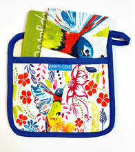 Gift Set- Pot Holder with matching Tee Towel