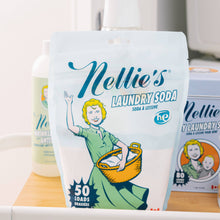 Laundry Soap- Nellie's 50 Load Pouch & 100 Load Tin