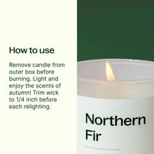 Northern Fir Naturally Scented Candle 8oz