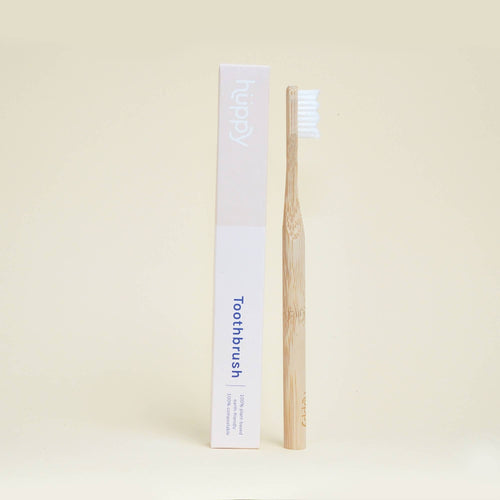 Sustainable Bamboo Toothbrush from Huppy