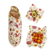 Bee's Wraps, Plastic Alternative, Planet Renu, Bee's Wrap, Saran Wrap Replacement, Plastic Bag Replacement, Zero Waste Lunch, Reusable Food Cover