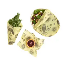 Bee's Wraps, Plastic Alternative, Planet Renu, Bee's Wrap, Saran Wrap Replacement, Plastic Bag Replacement, Zero Waste Lunch, Reusable Food Cover