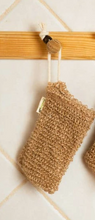 Sisal Linen Soap Bag