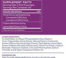 CBD Sleep Rapid Rest Liposome