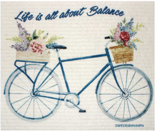 Bicycle Swede Dish Cloth Reusable Swedish dish cloths