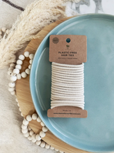 Biodegradable Blonde Tan Plastic Free Sustainable Hair Ties