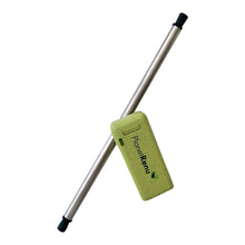 Collapsible straw in wheat straw case reusable and zero waste from Planet Renu