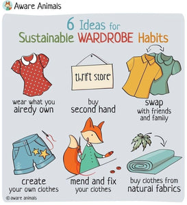 Sustainable Wardrobe tips!