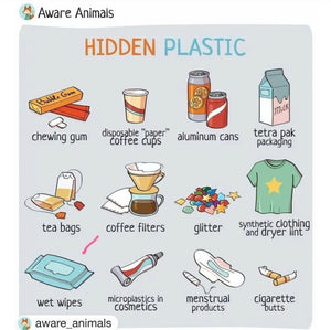 There’s hidden plastic in everything 😞