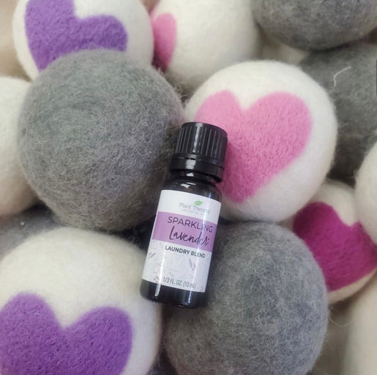 Wool dryer balls- dryer sheet alternative