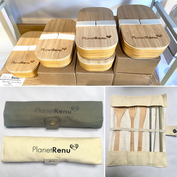 Great Bamboo Lunchbox Set