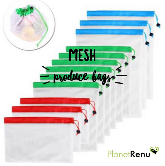 Mesh Produce Bags- No More Plastic Bags ;)