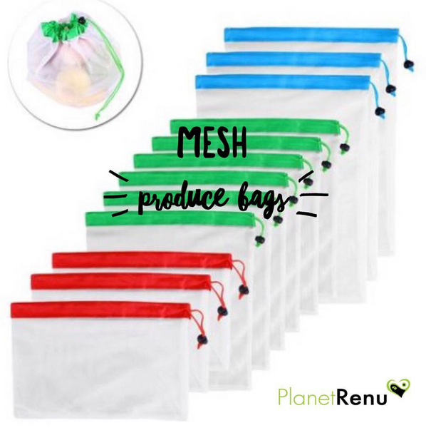 Mesh Produce Bags- No More Plastic Bags ;)