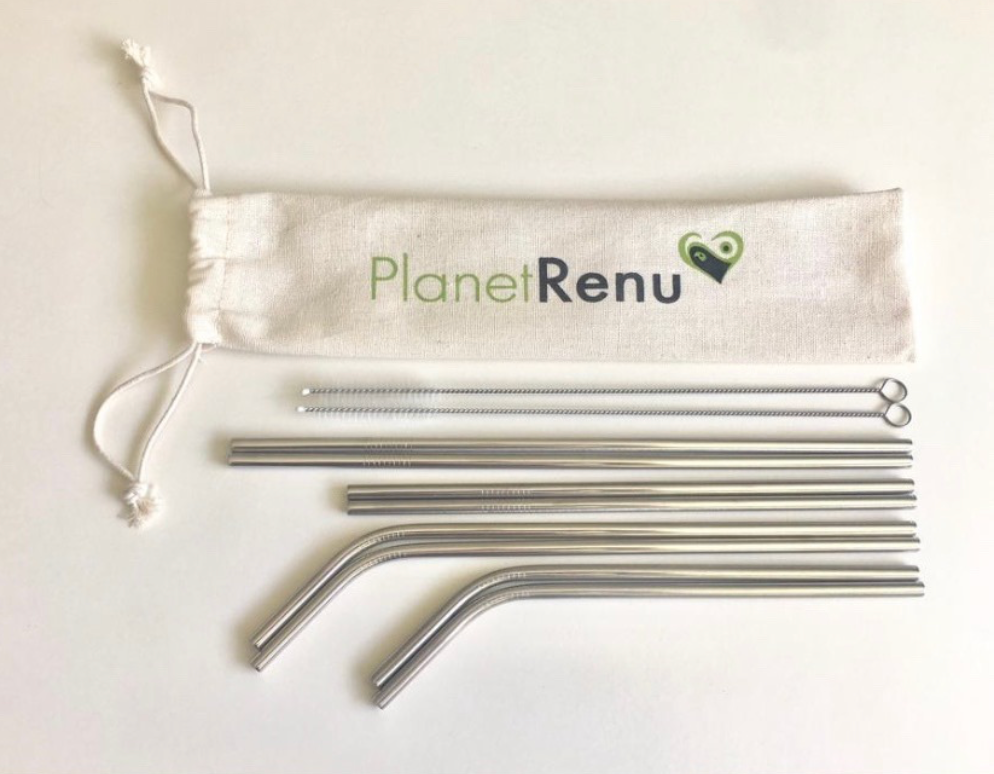 Stainless Steel Straw Set