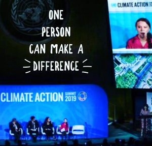 Greta Thunberg, climate change, save the earth, making a difference