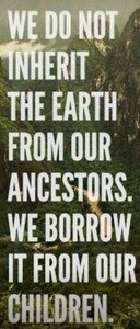 we do not inherit the earth