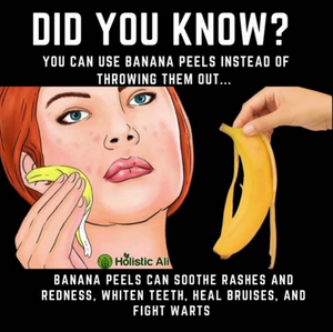 Eco Tip: Banana peel uses