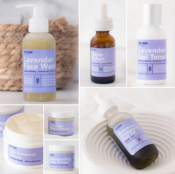 Belfiore Herbal Skincare- Refillable & All-Natural