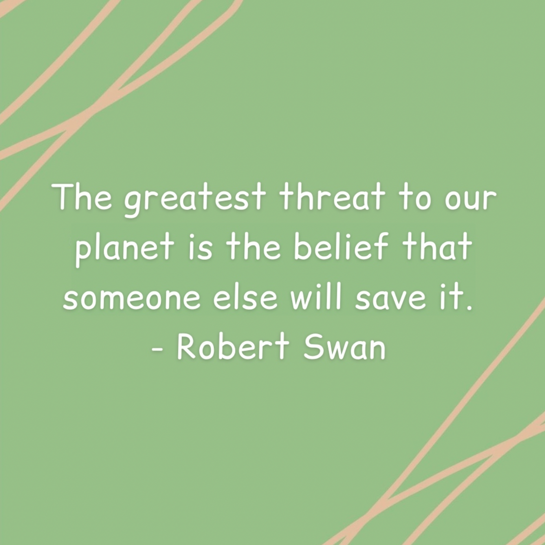 The Greatest Threat To Our Planet...