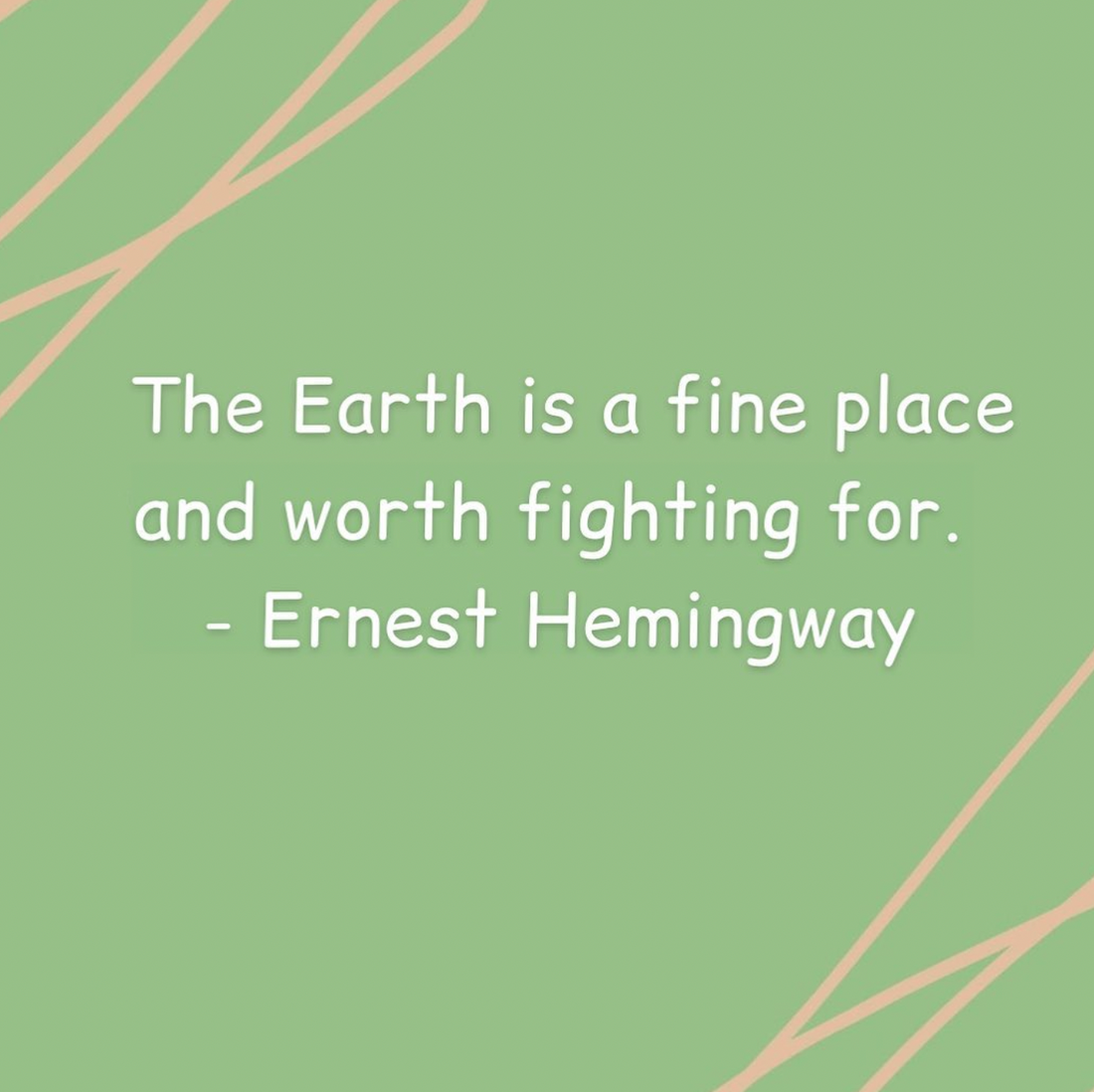 Earth Is A Fine Place
