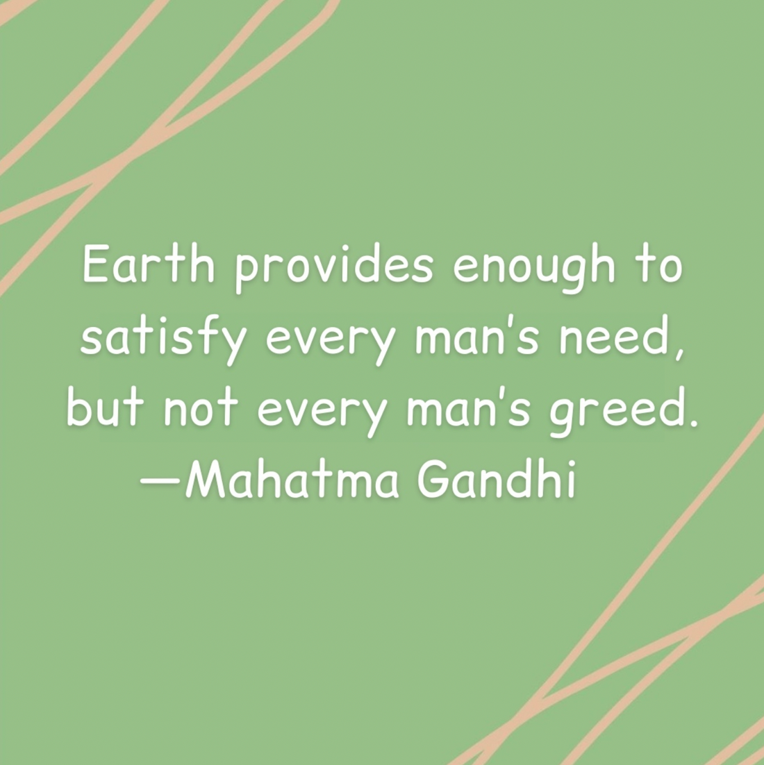 Earth Provides