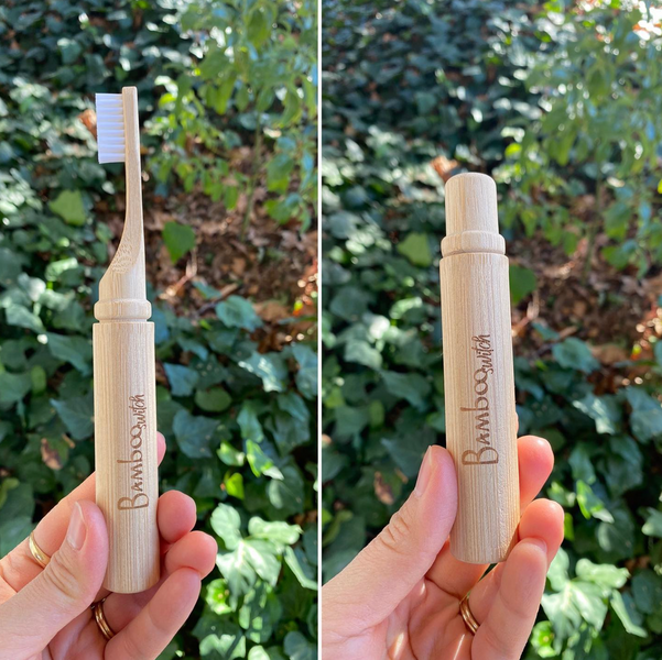 New Bamboo Travel Brush