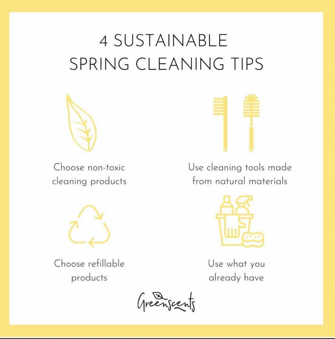 4 Sustainable Spring Cleaning Tips
