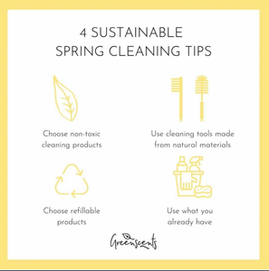 4 Sustainable Spring Cleaning Tips