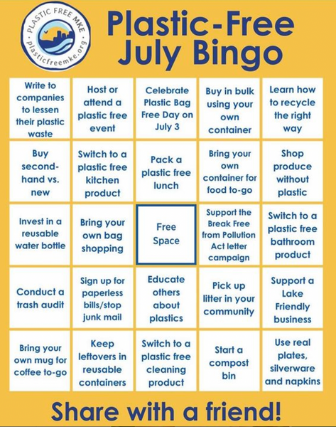 Plastic-Free Bingo