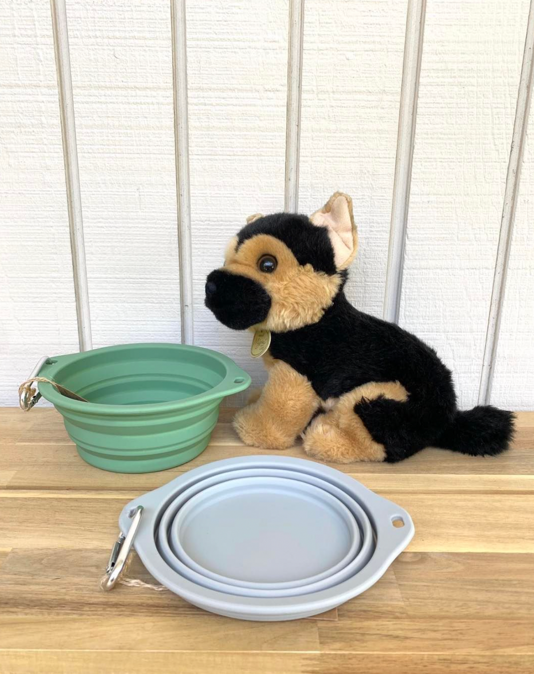 Collapsible Silicone Dog Bowls