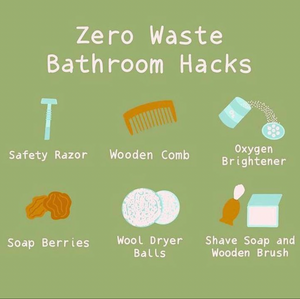 Zero Waste Bathroom Hacks