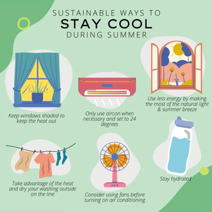 Sustainable Ways to Stay Cool