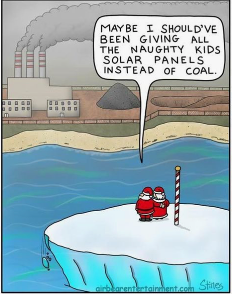 Inspiration Monday- Santa & Coal ;)