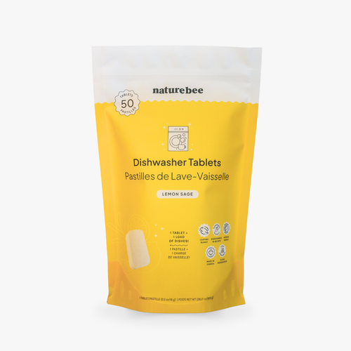 Dishwasher Pods - Tablets Lemon by Nature Bee
