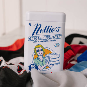 Oxygen Brightener (Laundry Booster) - Nellie's 100 Scoop Tin