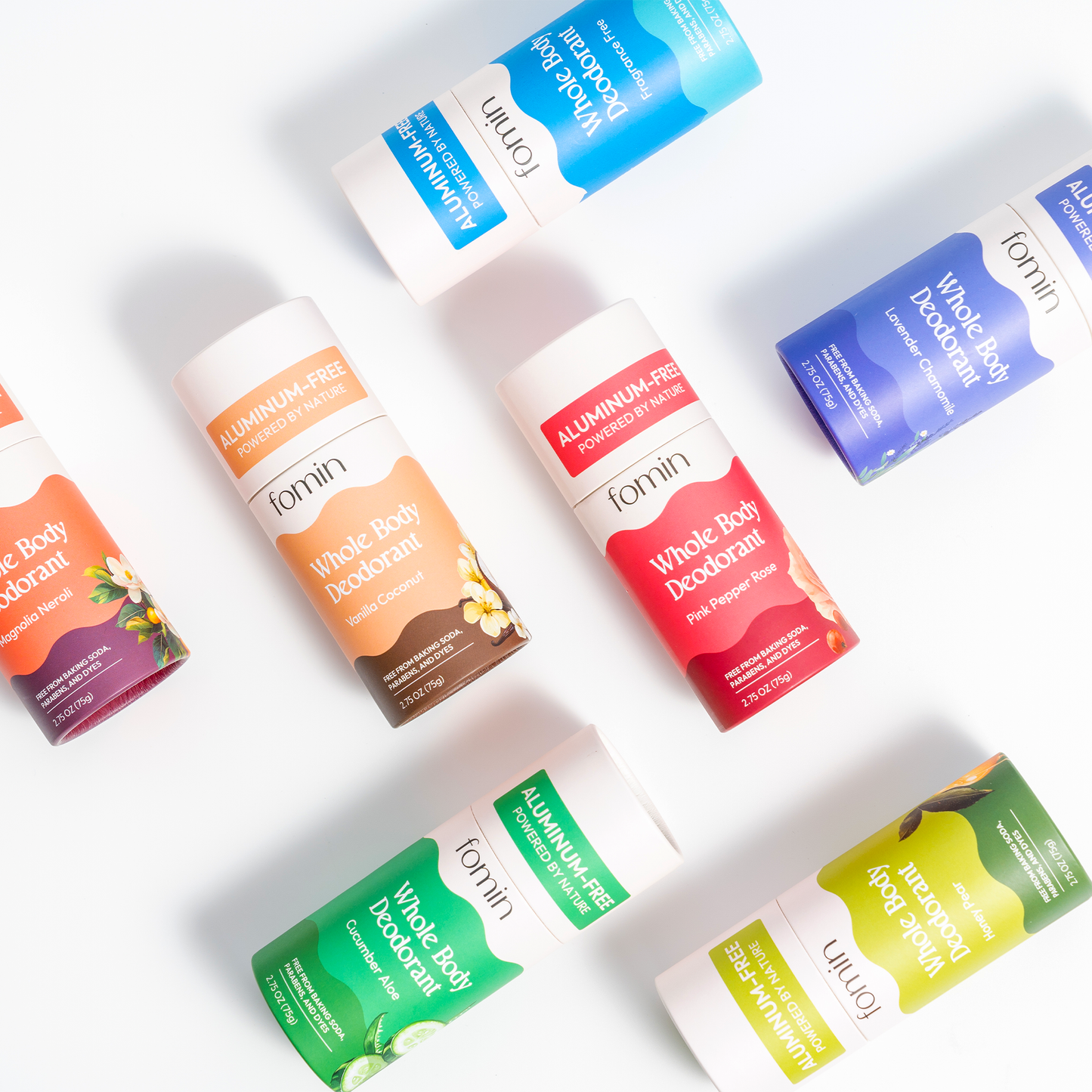 Deodorant Stick in Compostable Packaging