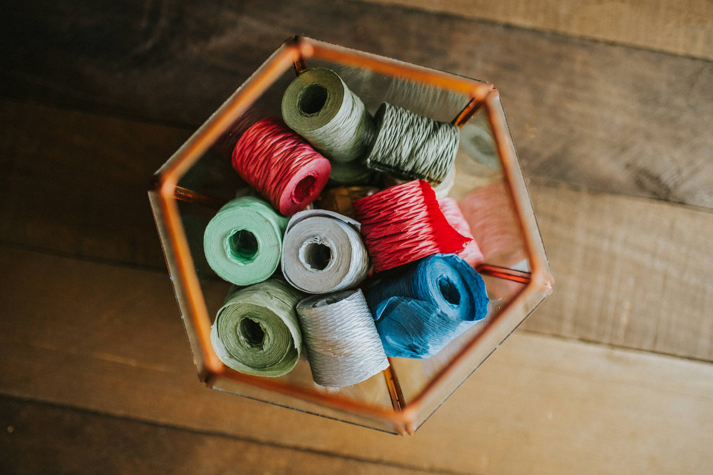 Crepe Paper Eco Ribbon: Red