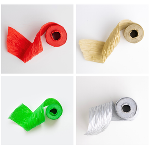 Eco Paper Ribbon- Mix Multi-Spool (100 Yds)