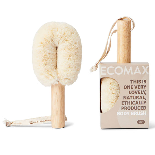 ECOMAX - Body Brush – Soft Jute
