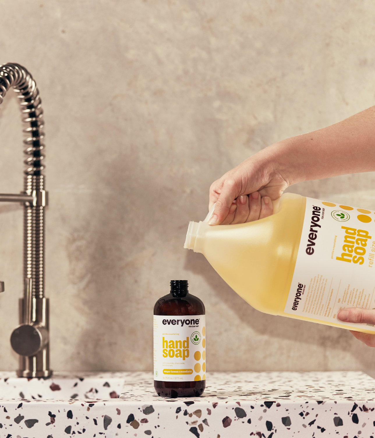 Meyer Lemon Mandarin Hand Soap- refillable