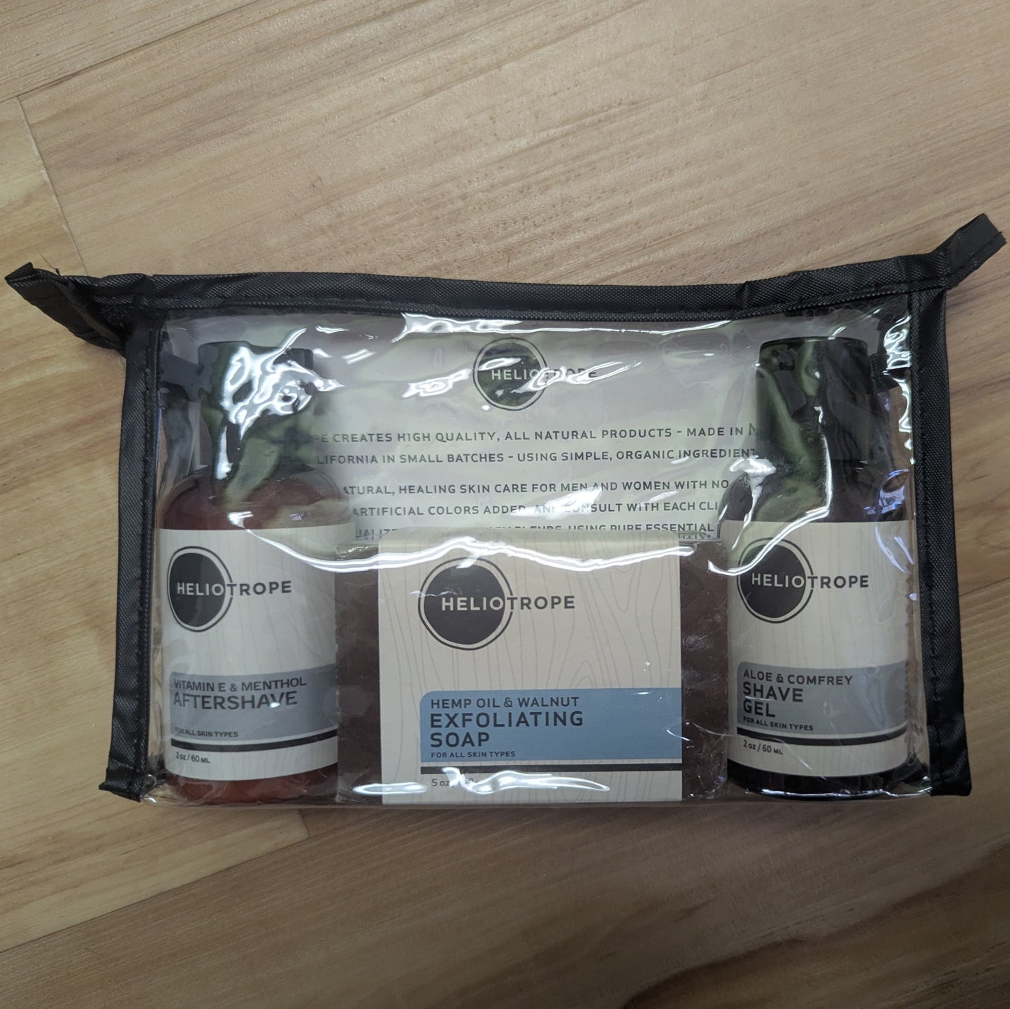 Heliotrope Shaving Travel Sampler
