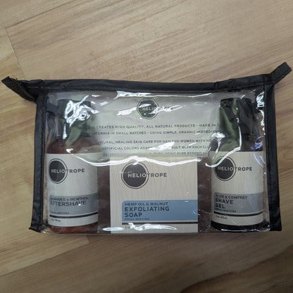 Heliotrope Shaving Travel Sampler