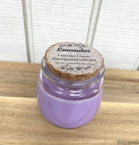 Belfiore Lavender Lemon Soy Wax Candle