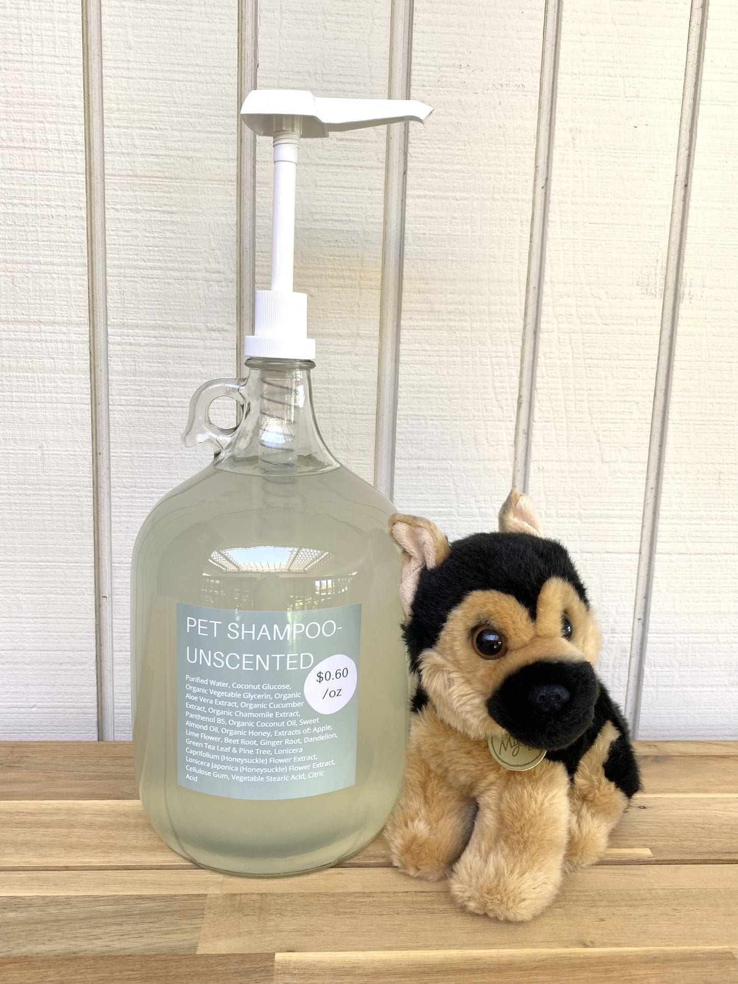 Pet Shampoo Eucalyptus or Unscented- refillable