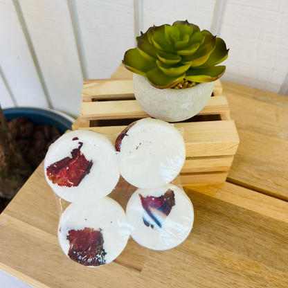 Lavender Shower Steamers / handmade - Set of 4 -
