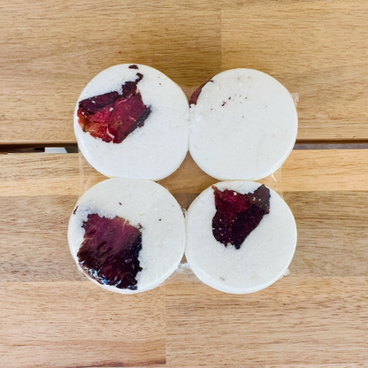 Lavender Shower Steamers / handmade - Set of 4 -