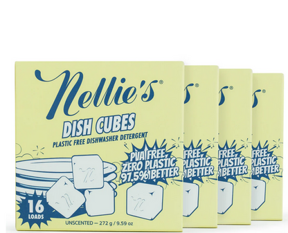 Nellie's Dish Cubes - Plastic Free Dishwasher Detergent