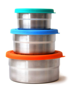 Ecolunchbox Food Storage Containers- Seal Cup Trio